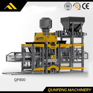 QP800 Hydraulische Pressblockherstellungsmaschine