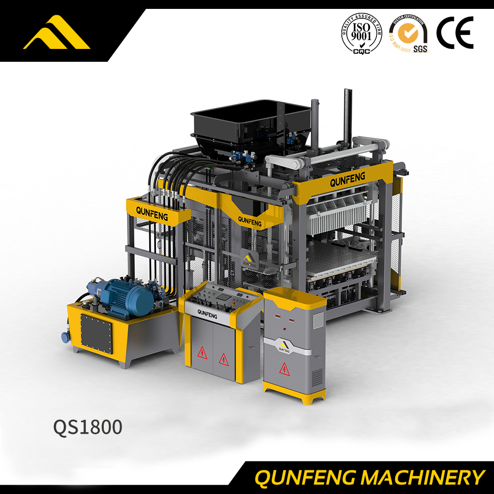 'Supersonic' Series Brick Making Machine Supplier (QS1800)