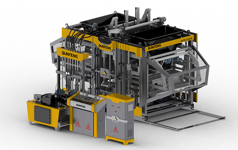 Automatische Maschine zur Herstellung von Ziegeln (QM1200)