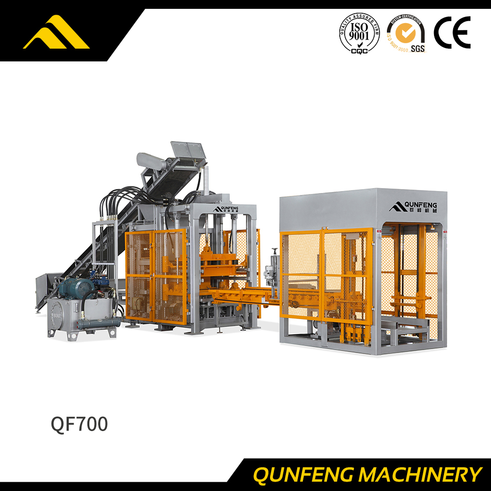 Maschine zur Herstellung von Betonziegeln der QF-Serie (QF700)