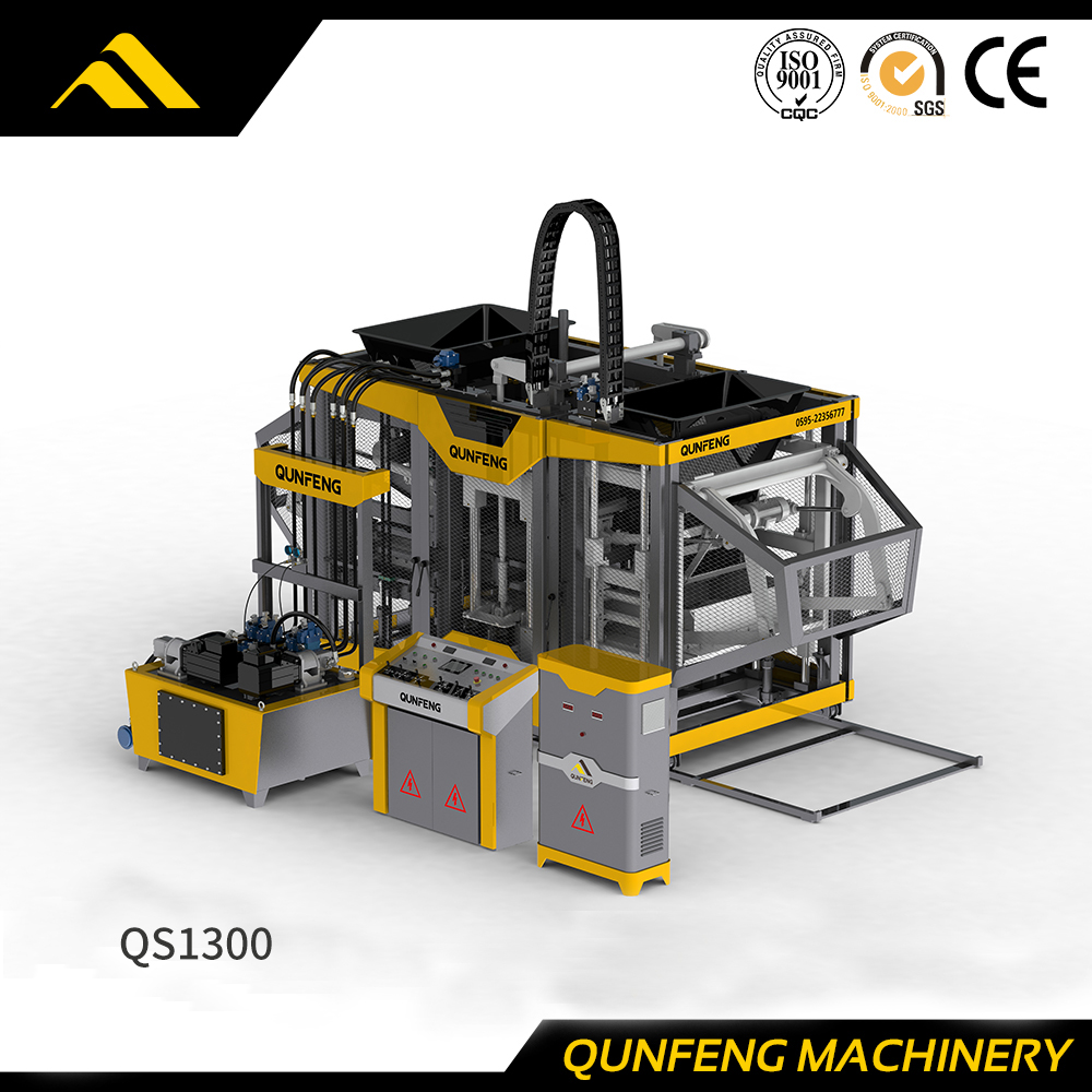 Automatische Betonsteinmaschine der Serie „Supersonic“ (QS1300)