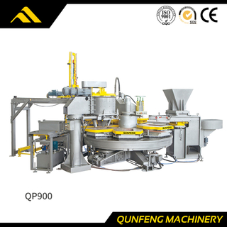 QPR600-6 China Terrazzofliesenmaschine