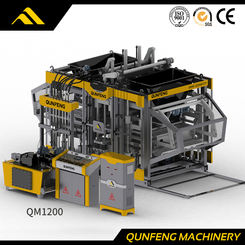 'Supersonic' Serie China Servo Brick Making Machine (QM1200)